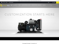 Desktop screenshot for powertechgenerators.com