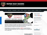 Desktop screenshot for heartlandsoccer.net