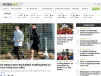 Desktop screenshot for futbolred.com