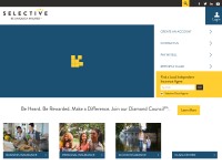 Desktop screenshot for selective.com