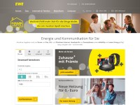 Desktop screenshot for ewe.de