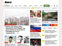 Desktop screenshot for kurir.rs