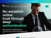 Desktop screenshot for behaviosec.com