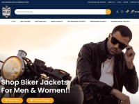 Desktop screenshot for bikerjackets.us