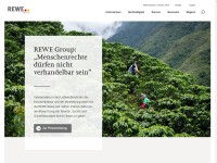 Desktop screenshot for rewe-group.com