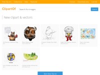 Desktop screenshot for clipartof.com