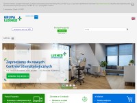 Desktop screenshot for luxmed.pl