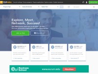 Desktop screenshot for topmba.com