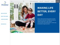 Desktop screenshot for domtar.com