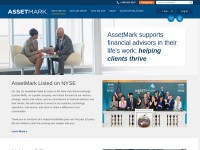 Desktop screenshot for assetmark.com