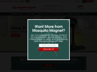 Desktop screenshot for mosquitomagnet.com