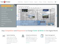 Desktop screenshot for visual-paradigm.com