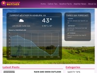 Desktop screenshot for yourweatherwatcher.com