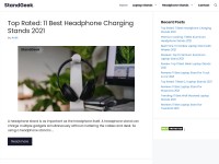 Desktop screenshot for standgeek.com