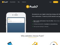 Desktop screenshot for push7.jp