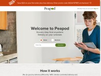 Desktop screenshot for peapod.com