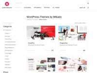 Desktop screenshot for mikado-themes.com