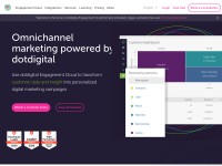 Desktop screenshot for dotdigital.com