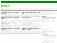 Desktop screenshot for hoc360.net