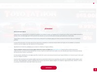 Desktop screenshot for toyota.mx