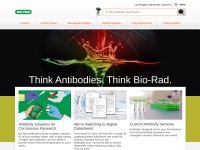 Desktop screenshot for bio-rad-antibodies.com