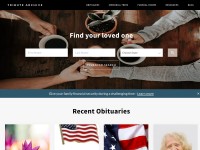 Desktop screenshot for obittree.com