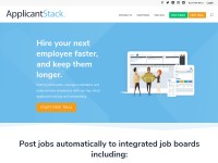 Desktop screenshot for applicantstack.com