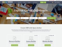 Desktop screenshot for oercommons.org