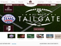 Desktop screenshot for aggienetwork.com