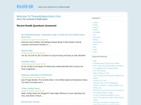 Desktop screenshot for themedicalquestions.com