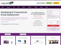 Desktop screenshot for jangomail.com