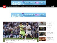 Desktop screenshot for cnnindonesia.com