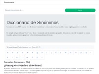 Desktop screenshot for sinonimosya.com