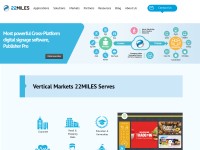 Desktop screenshot for 22miles.com