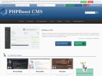 Desktop screenshot for phpboost.com