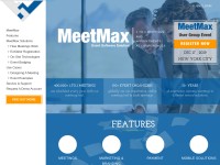 Desktop screenshot for meetmax.com