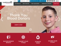 Desktop screenshot for oneblood.org