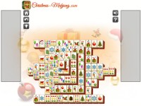 Desktop screenshot for christmas-mahjong.com