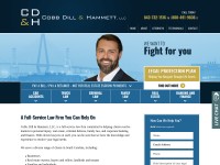 Desktop screenshot for cdhlawfirm.com