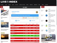 Desktop screenshot for liveindex.org