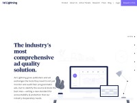Desktop screenshot for adlightning.com