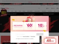 Desktop screenshot for newchic.in