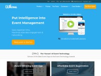 Desktop screenshot for whova.com