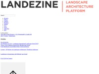 Desktop screenshot for landezine.com