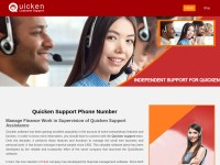 Desktop screenshot for quickensupporthelpnumber.com