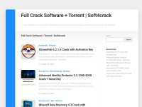 Desktop screenshot for soft4crack.com