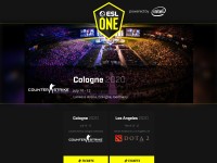 Desktop screenshot for esl-one.com