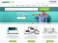 Desktop screenshot for register.com