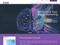 Desktop screenshot for jivox.com