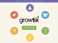 Desktop screenshot for growtix.com